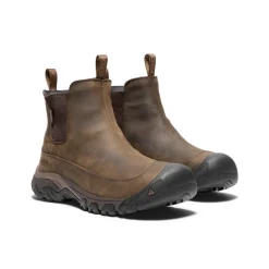 Imperméable À L'eau|Bottes*KEEN Anchorage III Waterproof Boot Pour Homme  |  Dark Earth/Mulch DarkEarth/Mulch