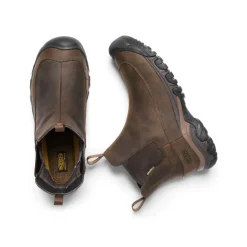 Imperméable À L'eau|Bottes*KEEN Anchorage III Waterproof Boot Pour Homme  |  Dark Earth/Mulch DarkEarth/Mulch