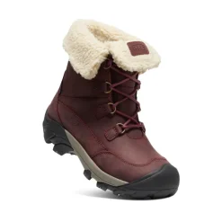 Imperméable À L'eau|Bottes*KEEN Betty Waterproof Short Boot Pour Femme  |   Burgundy/Brindle