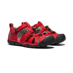 Sandales*KEEN Big Kids' Seacamp II CNX  |  Racing Red/Gargoyle RacingRed/Gargoyle