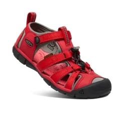 Sandales*KEEN Big Kids' Seacamp II CNX  |  Racing Red/Gargoyle RacingRed/Gargoyle