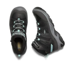 Isolé|Imperméable À L'eau*KEEN Circadia Polar Boot Pour Femme  |  Black/Cloud Blue Black/CloudBlue