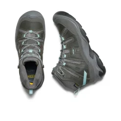 Large|Imperméable À L'eau*KEEN Circadia Waterproof Boot Wide Pour Femme  |  Steel Grey/Cloud Blue SteelGrey/CloudBlue