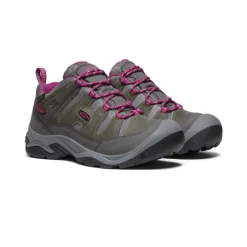 Imperméable À L'eau|Chaussures*KEEN Circadia Waterproof Shoe Pour Femme  |  Steel Grey/Boysenberry SteelGrey/Boysenberry