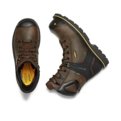 Bottes Et Chaussures De Travail|Imperméable À L'eau*KEEN CSA Abitibi II Boot (Carbon-Fiber Toe) Pour Homme  |  Cascade Brown/Black CascadeBrown/Black