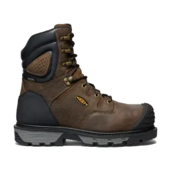 Bottes Et Chaussures De Travail|Imperméable À L'eau*KEEN CSA Camden 8" Waterproof Boot Pour Homme (Carbon-Fiber Toe)  |  Dark Earth/Black DarkEarth/Black