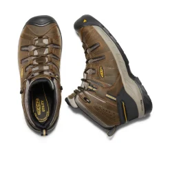 Bottes Et Chaussures De Travail|Bottes*KEEN CSA Flint II Boot (Steel Toe) Pour Homme  |  Cascade Brown/Golden Rod CascadeBrown/GoldenRod