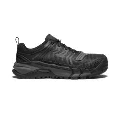 Bottes Et Chaussures De Travail|Chaussures*KEEN CSA Kansas City (Carbon-Fiber Toe) Pour Homme  |  Black/Gun Metal Black/GunMetal