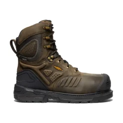 Bottes Et Chaussures De Travail|Imperméable À L'eau*KEEN CSA Philadelphia+ 8" Insulated Waterproof Boot (Carbon-Fiber Toe) Pour Homme  |  CASCADE BROWN/BLACK CASCADEBROWN/BLACK