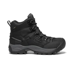 Bottes Et Chaussures De Travail|Imperméable À L'eau*KEEN CSA Pittsburgh Energy 6" Waterproof Boot (Carbon-Fiber Toe) Pour Homme  |  Black/Forged Iron Black/ForgedIron