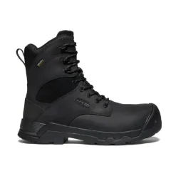 Bottes Et Chaussures De Travail|Imperméable À L'eau*KEEN CSA Rockford 8" Waterproof Boot (Composite Toe) Pour Homme  |   Black/Black
