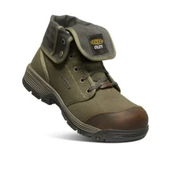 Bottes Et Chaussures De Travail|Bottes*KEEN CSA Roswell Mid (Carbon-Fiber Toe) Pour Homme  |  Military Olive/Black Olive MilitaryOlive/BlackOlive