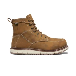 Bottes Et Chaussures De Travail|Imperméable À L'eau*KEEN CSA San Jose 6" Waterproof Boot (Aluminum Toe) Pour Femme  |  Almond/Gum Kg 113 Almond/GumKg113