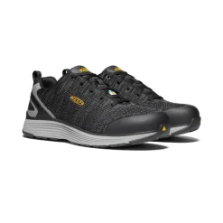Bottes Et Chaussures De Travail|Chaussures*KEEN CSA Sparta (Aluminum Toe) Pour Homme  |  Black/Grey Flannel Black/GreyFlannel