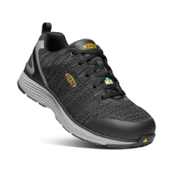 Bottes Et Chaussures De Travail|Chaussures*KEEN CSA Sparta (Aluminum Toe) Pour Homme  |  Black/Grey Flannel Black/GreyFlannel