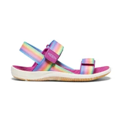 Sandales*KEEN Elle Backstrap Pour Jeunes  |  Rainbow/Festival Fuchsia Rainbow/FestivalFuchsia