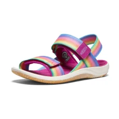 Sandales*KEEN Elle Backstrap Pour Jeunes  |  Rainbow/Festival Fuchsia Rainbow/FestivalFuchsia