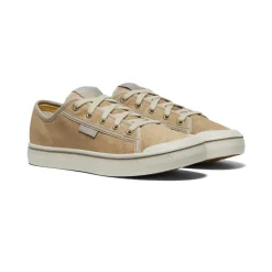 Chaussures*KEEN Elsa Harvest Leather Sneaker Pour Femme  |  Beige/Silver Birch Beige/SilverBirch