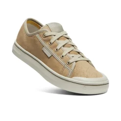 Chaussures*KEEN Elsa Harvest Leather Sneaker Pour Femme  |  Beige/Silver Birch Beige/SilverBirch