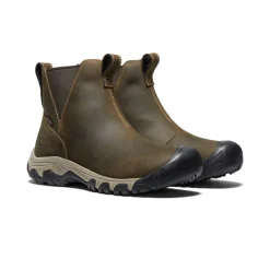 Imperméable À L'eau|Bottes*KEEN Greta Waterproof Chelsea Pour Femme  |   Olive/Timberwolf