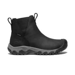 Imperméable À L'eau|Bottes*KEEN Greta Waterproof Chelsea Pour Femme  |  Black/Steel Grey Black/SteelGrey