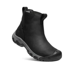 Imperméable À L'eau|Bottes*KEEN Greta Waterproof Chelsea Pour Femme  |  Black/Steel Grey Black/SteelGrey