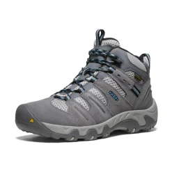 Imperméable À L'eau|Bottes*KEEN Headout Waterproof Hiking Boot Pour Femme  |  Steel Grey/Blue Heaven SteelGrey/BlueHeaven