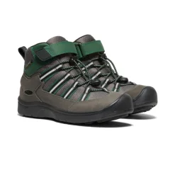 Bottes*KEEN Hikeport II Sport Waterproof Boot Pour Enfants  |  Magnet/Greener Pastures Magnet/GreenerPastures