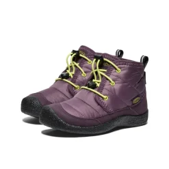 Bottes*KEEN Howser II Waterproof Chukka Pour Jeunes  |  Plum Perfect/Daiquiri Green PlumPerfect/DaiquiriGreen