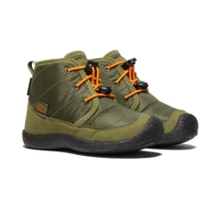 Bottes*KEEN Howser II Waterproof Chukka Pour Enfants  |  Capulet Olive/Russet Orange CapuletOlive/RussetOrange
