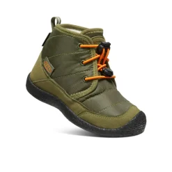 Bottes*KEEN Howser II Waterproof Chukka Pour Enfants  |  Capulet Olive/Russet Orange CapuletOlive/RussetOrange