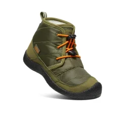 Bottes*KEEN Howser II Waterproof Chukka Pour Jeunes  |  Capulet Olive/Russet Orange CapuletOlive/RussetOrange