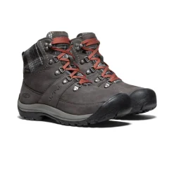 Imperméable À L'eau|Bottes*KEEN Kaci III Winter Waterproof Boot Pour Femme  |  Magnet/Black Plaid Magnet/BlackPlaid