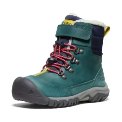 Bottes*KEEN Kanibou Waterproof Winter Boot Pour Enfants  |  Deep Lagoon/Jazzy DeepLagoon/Jazzy