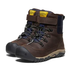 Bottes*KEEN Kanibour Waterproof Winter Boot Pour Jeunes  |  Java/Naval Academy Java/NavalAcademy