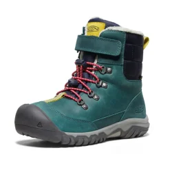 Bottes*KEEN Kanibour Waterproof Winter Boot Pour Jeunes  |  Deep Lagoon/Jazzy DeepLagoon/Jazzy