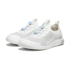 Chaussures*KEEN KNX Knit Sneaker Pour Jeunes  |  Star White/Skyway StarWhite/Skyway