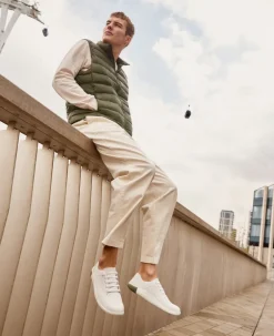 Chaussures*KEEN KNX Leather Sneaker Pour Homme  |  Star White/Star White StarWhite/StarWhite