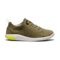 Chaussures*KEEN KNX Leather Sneaker Pour Jeunes  |  Martini Olive/Evening Primrose MartiniOlive/EveningPrimrose