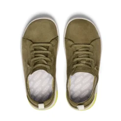 Chaussures*KEEN KNX Leather Sneaker Pour Jeunes  |  Martini Olive/Evening Primrose MartiniOlive/EveningPrimrose