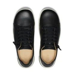 Chaussures*KEEN KNX Leather Sneaker Pour Homme  |  Black/Star White Black/StarWhite