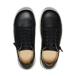 Chaussures*KEEN KNX Leather Sneaker Pour Homme  |  Black/Star White Black/StarWhite