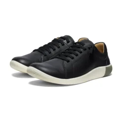 Chaussures*KEEN KNX Leather Sneaker Pour Homme  |  Black/Star White Black/StarWhite