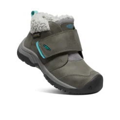 Bottes*KEEN Kootenay IV Waterproof Boot Pour Enfants  |  Steel Grey/Porcelain SteelGrey/Porcelain
