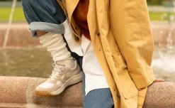 Chaussures*KEEN KS86 Leather Sneaker Pour Femme  |   Natural/Birch