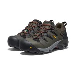 Bottes Et Chaussures De Travail|Chaussures*KEEN Men's CSA Lansing (Steel Toe)  |  Black Olive/Burnt Henna BlackOlive/BurntHenna