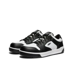 Bottes Et Chaussures De Travail|Chaussures*KEEN Men's CSA Overton Work Shoe (Carbon-Fiber Toe)  |  Star White/Black StarWhite/Black
