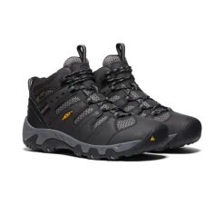 Imperméable À L'eau|Bottes*KEEN Men's Koven Waterproof Boot  |  Black/Steel Grey Black/SteelGrey