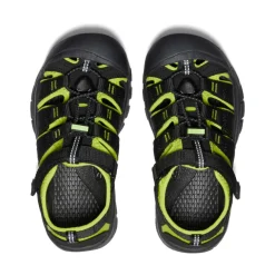 Sandales*KEEN Newport H2 Pour Jeunes  |  Black/Lime Green Black/LimeGreen