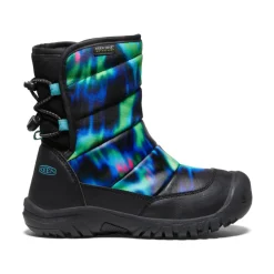 Bottes*KEEN Puffrider Waterproof Boot Pour Jeunes  |  Northern Lights/Black NorthernLights/Black